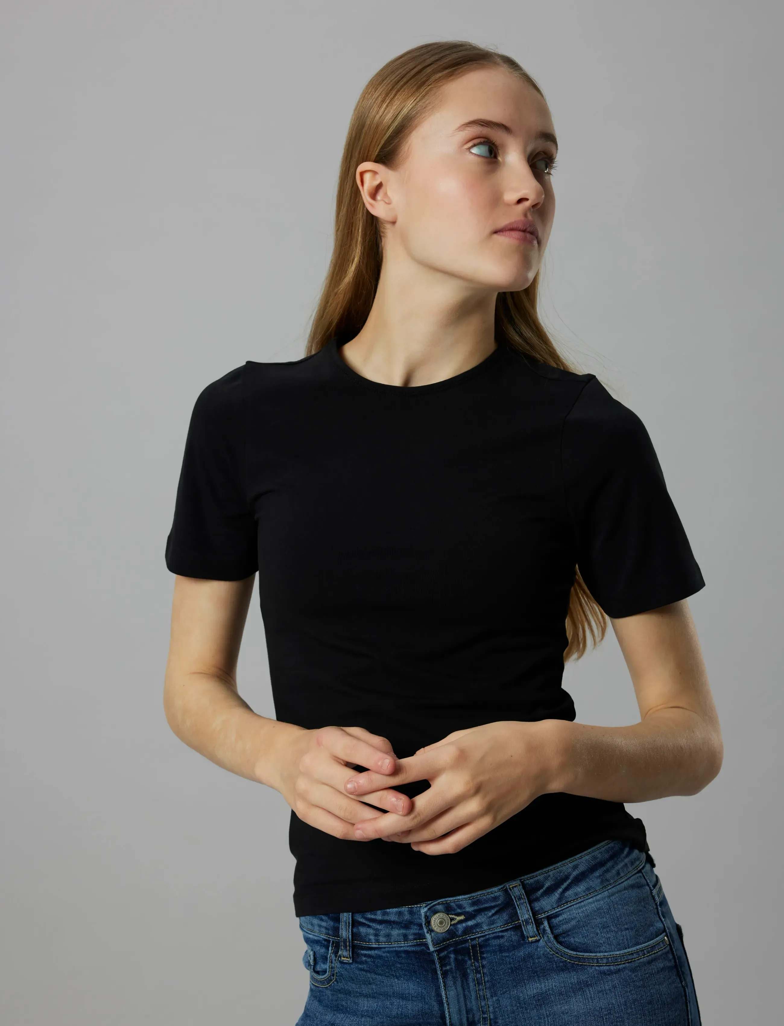LMTD - NLFBOVAS SS SHORT S TOP NOOS - short-sleeved t-shirts - black - 5