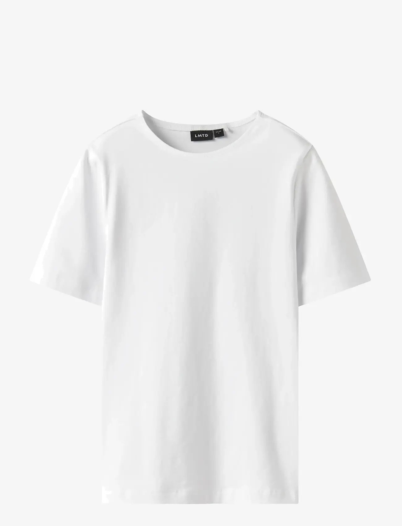 LMTD - NLFBOVAS SS SHORT S TOP NOOS - lühikeste varrukatega t-särgid - bright white - 1