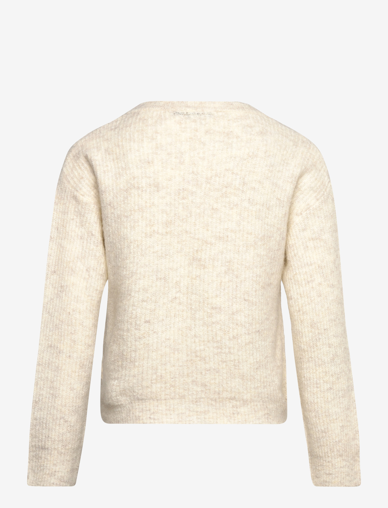 LMTD - NLFKLEAVE LS SHORT KNIT CARDIGAN NOOS - kardiganid - antique white - 1