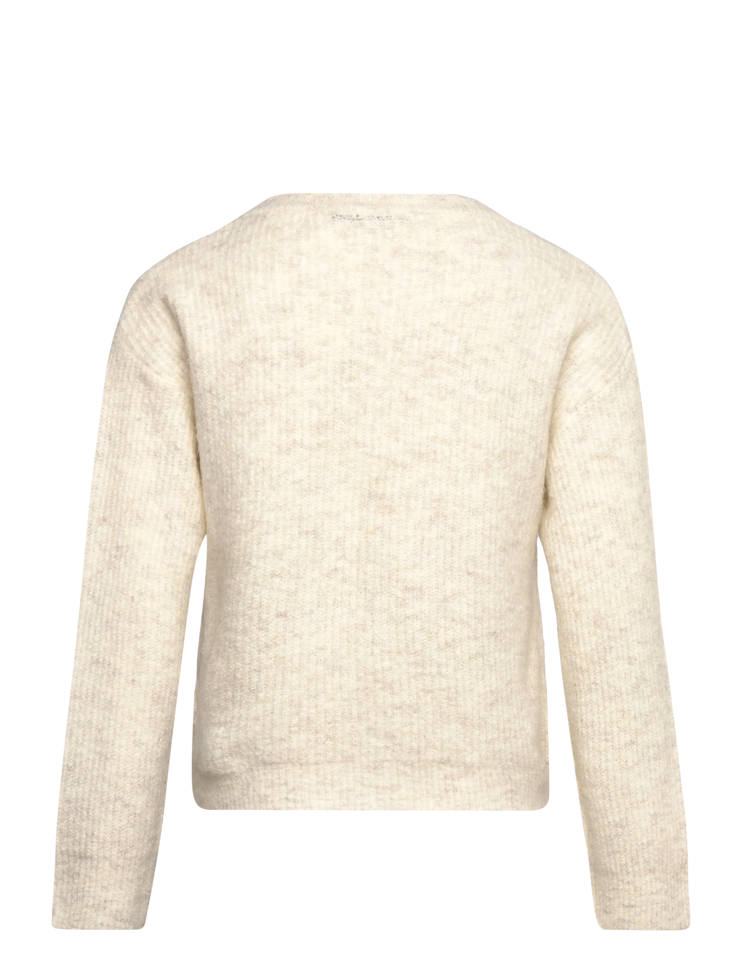 LMTD - NLFKLEAVE LS SHORT KNIT CARDIGAN NOOS - cardigans - antique white - 1