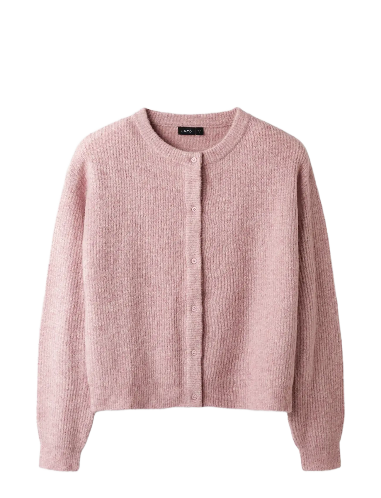 LMTD - NLFKLEAVE LS SHORT KNIT CARDIGAN NOOS - cardigans - bleached mauve - 2