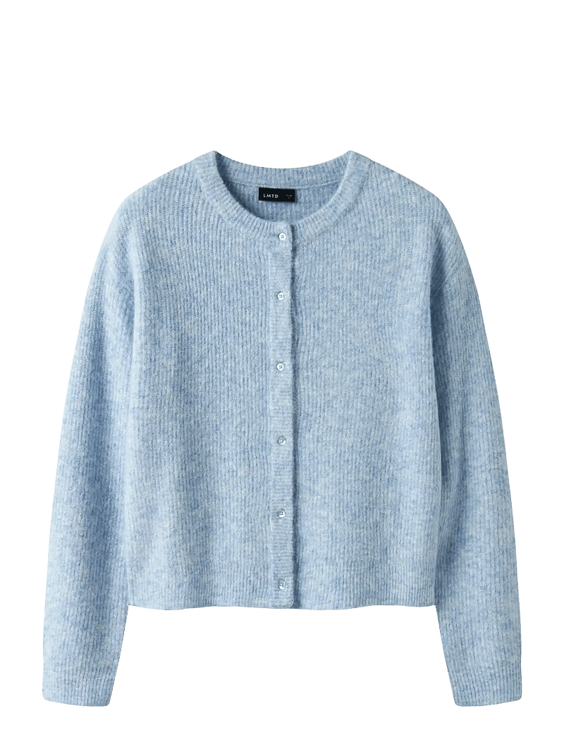 LMTD - NLFKLEAVE LS SHORT KNIT CARDIGAN NOOS - kardiganid - kentucky blue - 0