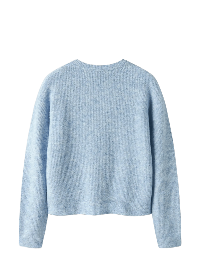 LMTD - NLFKLEAVE LS SHORT KNIT CARDIGAN NOOS - kardiganid - kentucky blue - 1