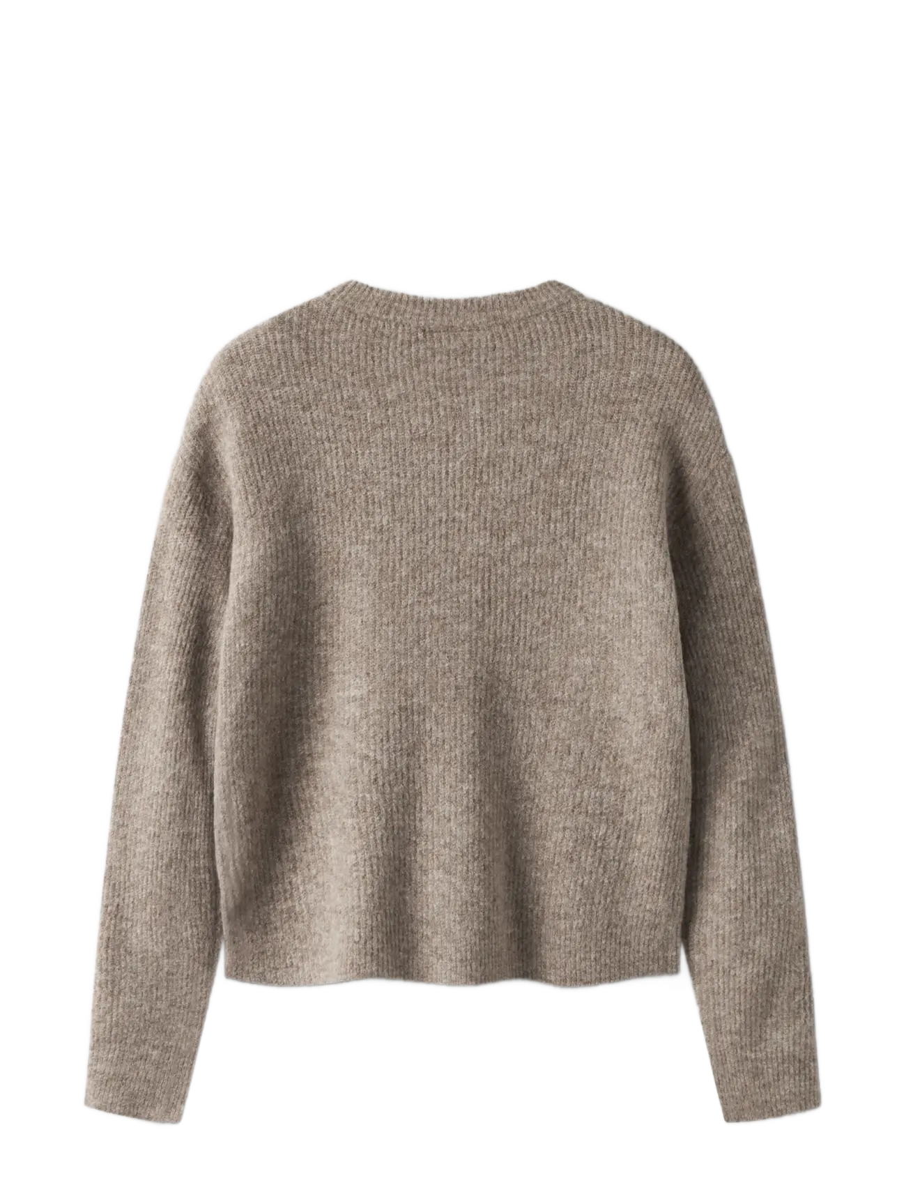 LMTD - NLFKLEAVE LS SHORT KNIT CARDIGAN NOOS - cardigans - mocha meringue - 1