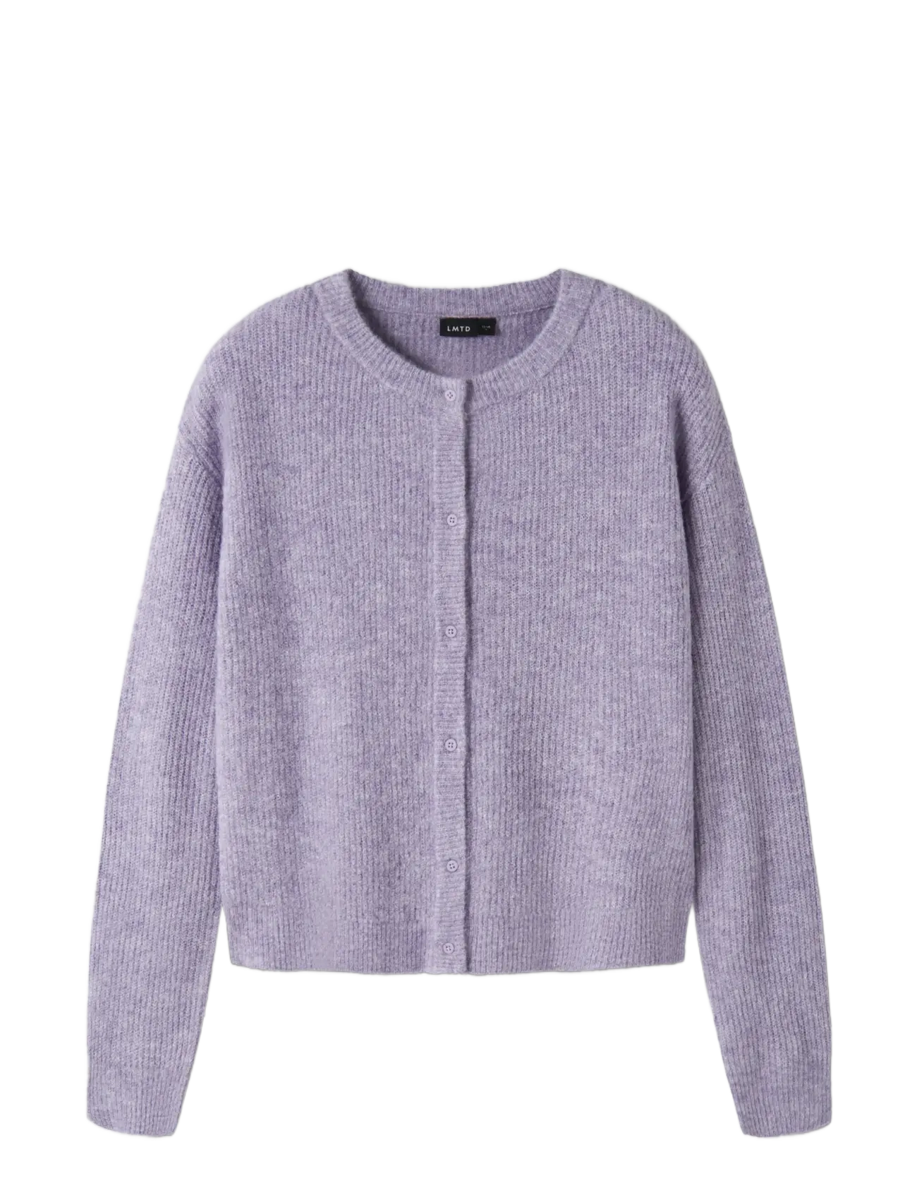 LMTD - NLFKLEAVE LS SHORT KNIT CARDIGAN NOOS - cardigans - pastel lilac - 2
