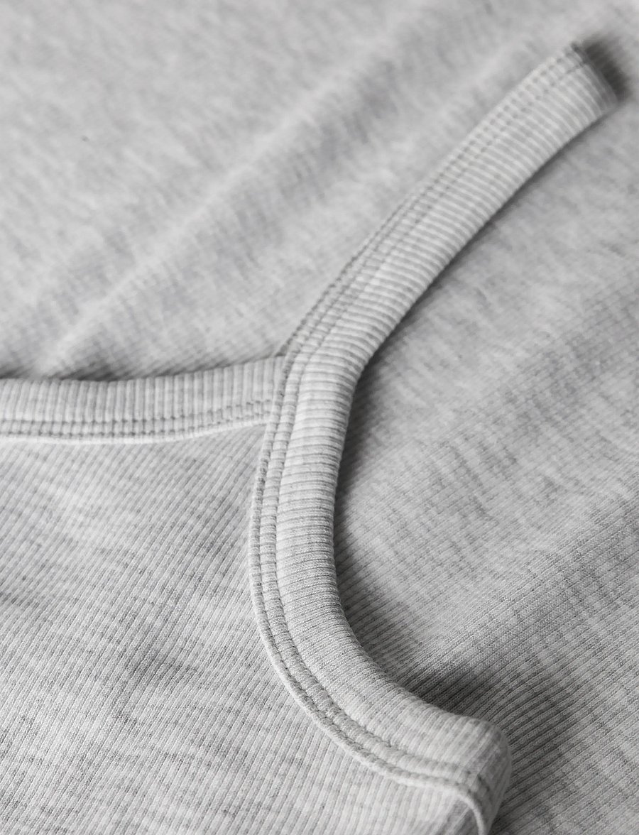 LMTD - NLFHINAJA STRAP TOP NOOS - tanktops - light grey melange - 5