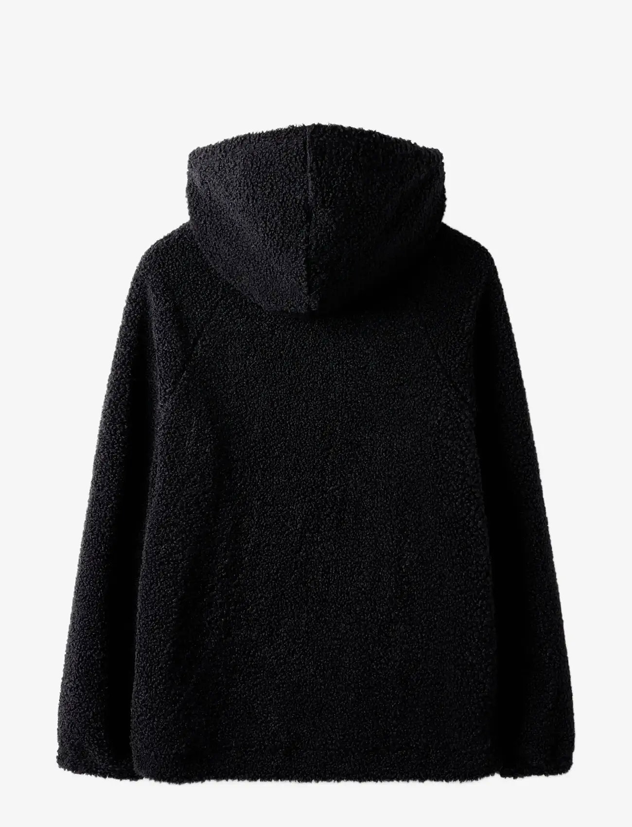 LMTD - NLMBETTO LS SHERPA HALF ZIP L SWEAT - hættetrøjer - dark grey - 2