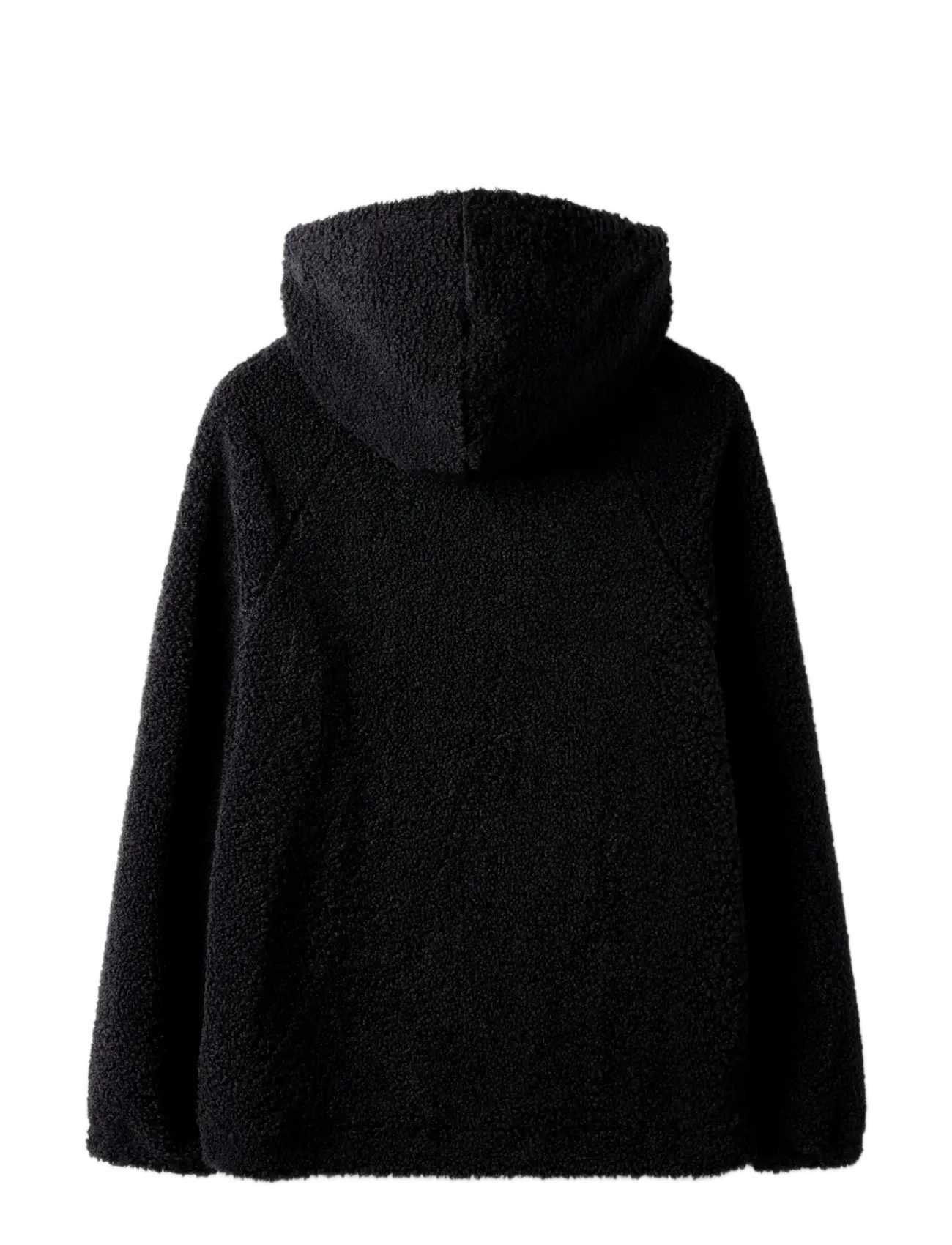 LMTD - NLMBETTO LS SHERPA HALF ZIP L SWEAT - huvtröjor - dark grey - 2