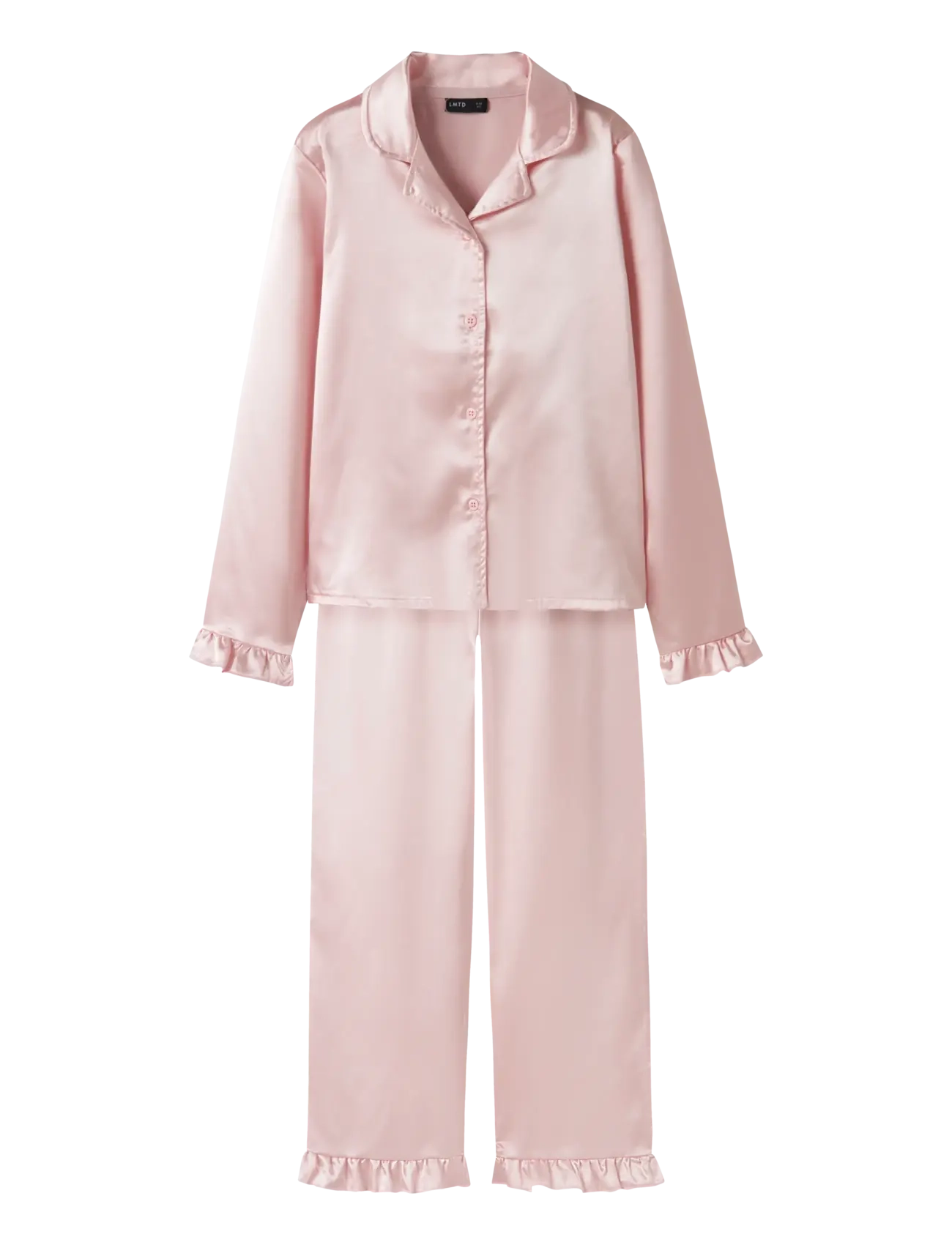 LMTD Nlfnightys Pyjamas Set, 170-176, Pyjamas, Rosa - Pyjama Sets, Kinder