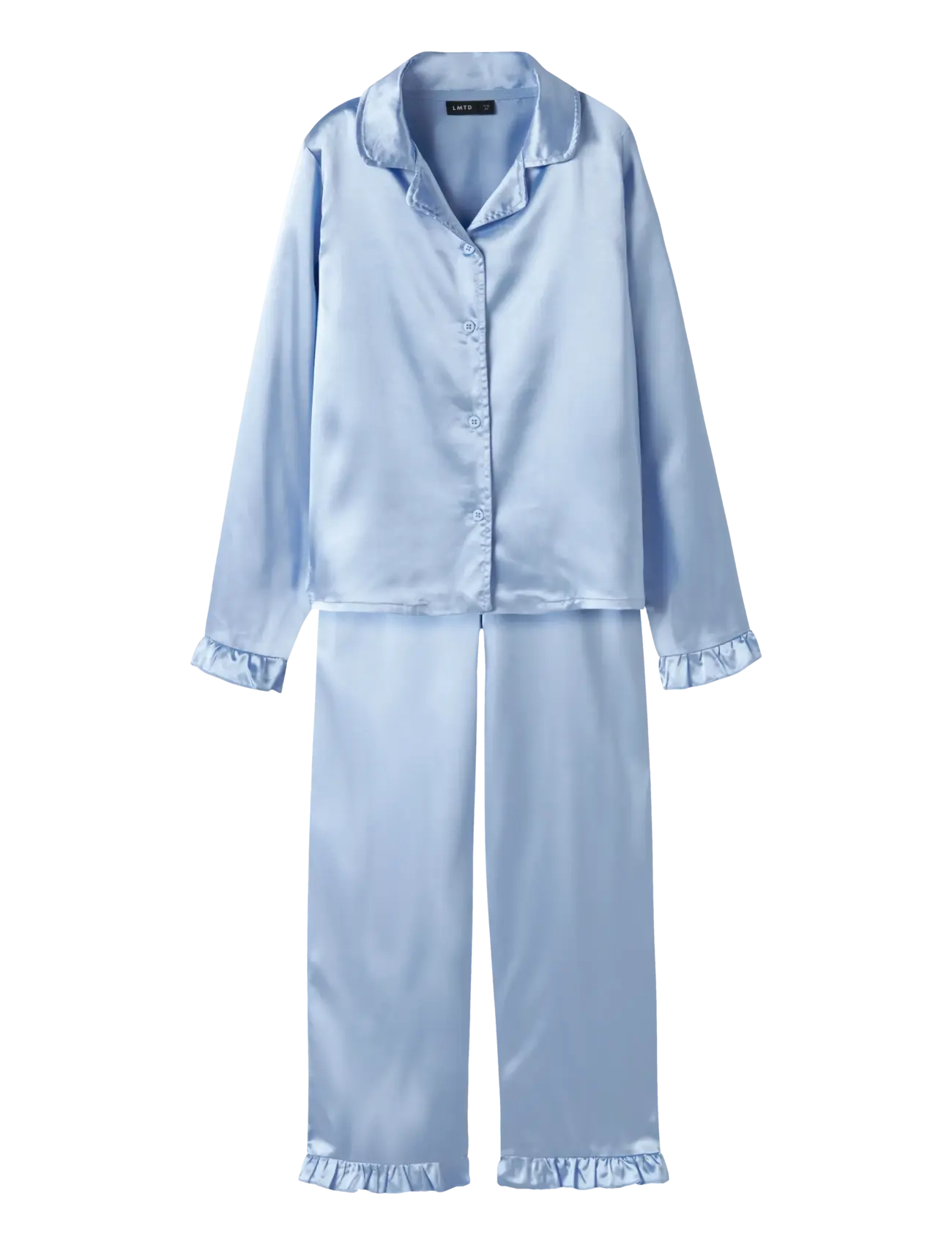 LMTD Nlfnightys Pyjamas Set Blau - 170-176 - Kinder