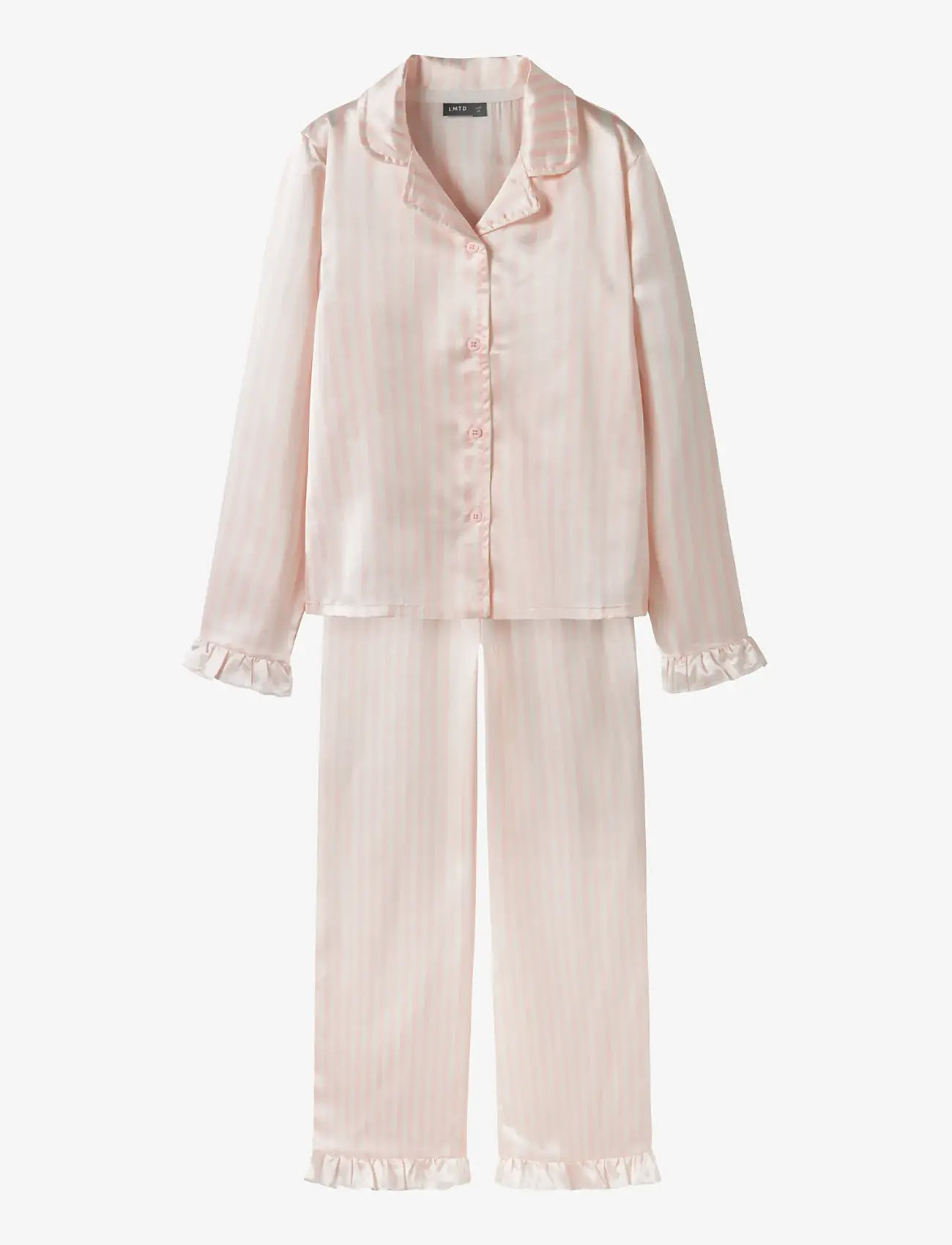 LMTD NLFNIGHTYSTRIPES PYJAMAS SET - E-smaspäev - CRYSTAL PINK / pink/rose