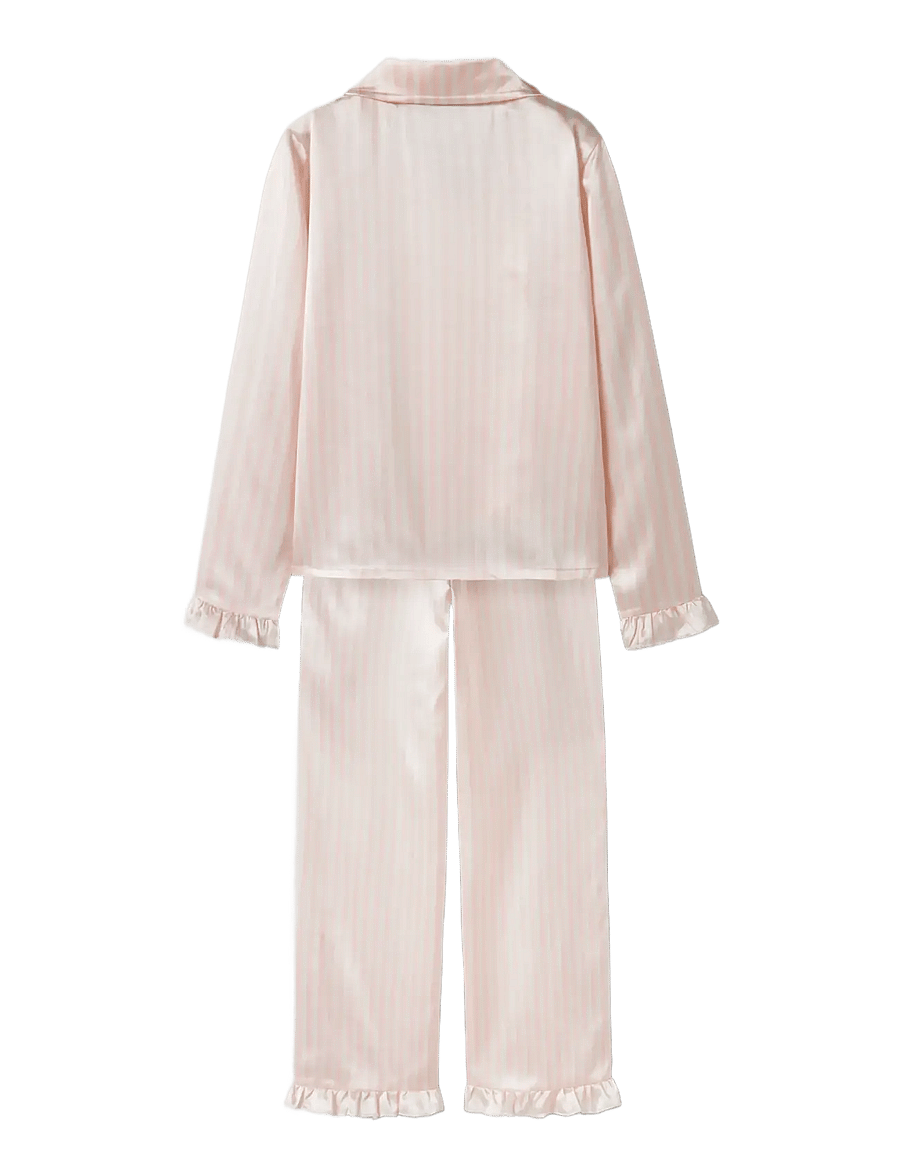 LMTD - NLFNIGHTYSTRIPES PYJAMAS SET - pyjama-sets - crystal pink - 2