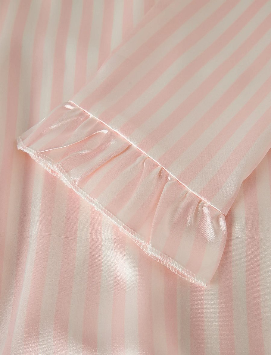 LMTD - NLFNIGHTYSTRIPES PYJAMAS SET - pyjama-sets - crystal pink - 4
