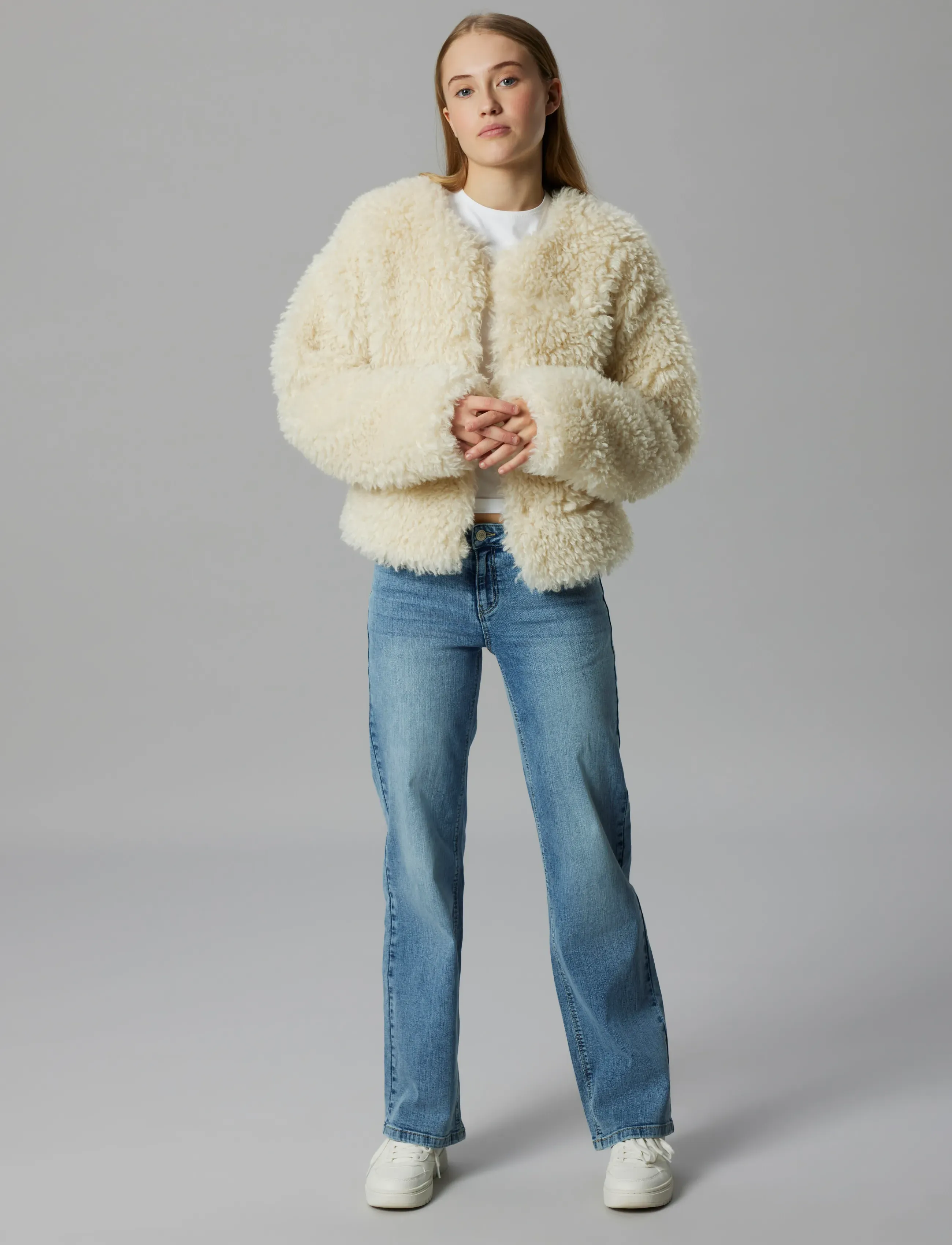 LMTD - NLFBERRY LS SHORT JACKET - efterårsjakker - turtledove - 3