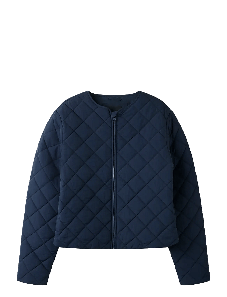 LMTD - NLFMARLA QUILT SHORT JACKET - quiltade jackor - navy blazer - 1