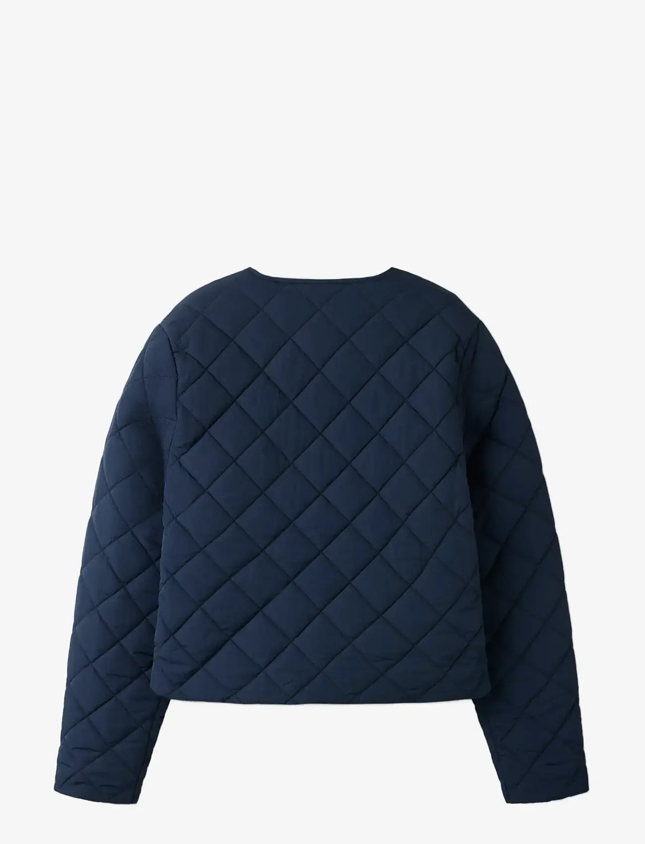 LMTD - NLFMARLA QUILT SHORT JACKET - efterårsjakker - navy blazer - 2