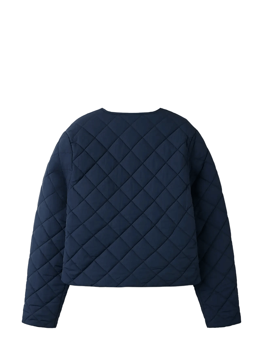 LMTD - NLFMARLA QUILT SHORT JACKET - quiltade jackor - navy blazer - 2