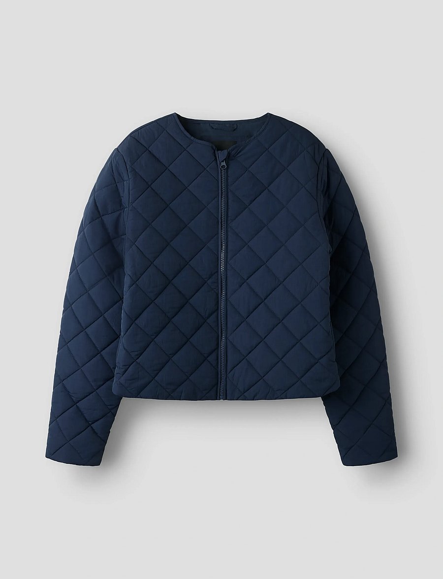 LMTD - NLFMARLA QUILT SHORT JACKET - quiltade jackor - navy blazer - 0