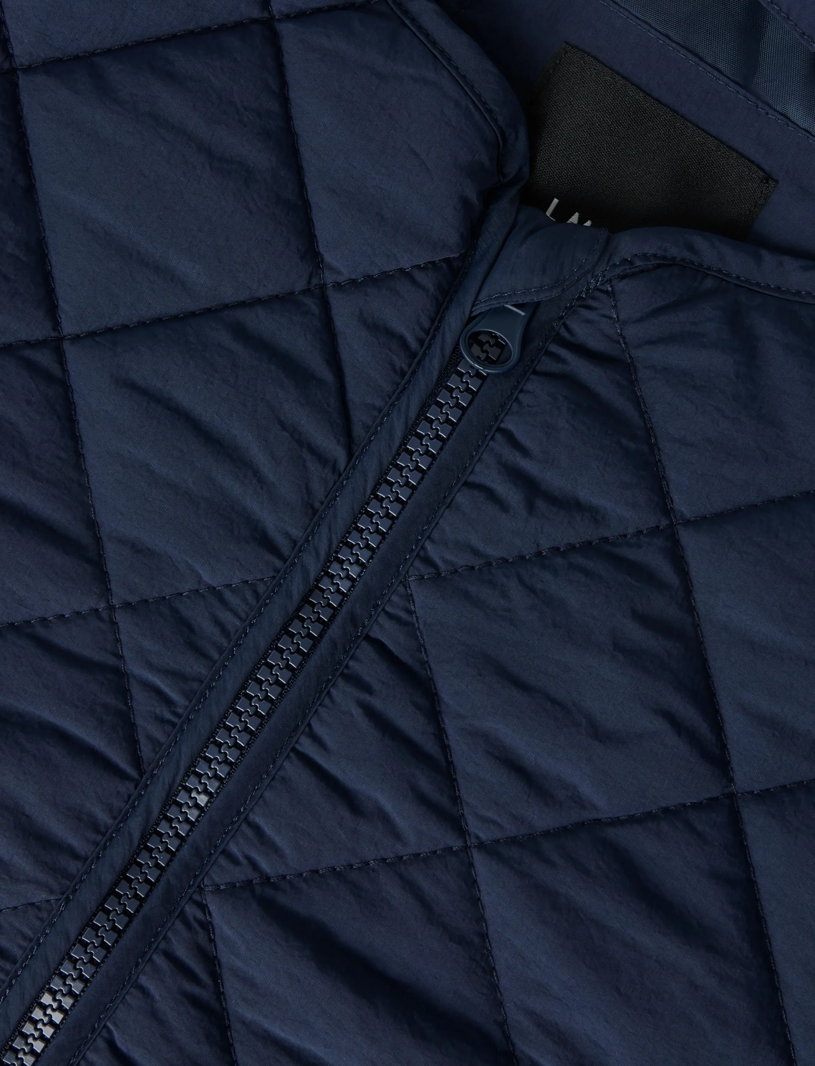 LMTD - NLFMARLA QUILT SHORT JACKET - steppjacken - navy blazer - 3