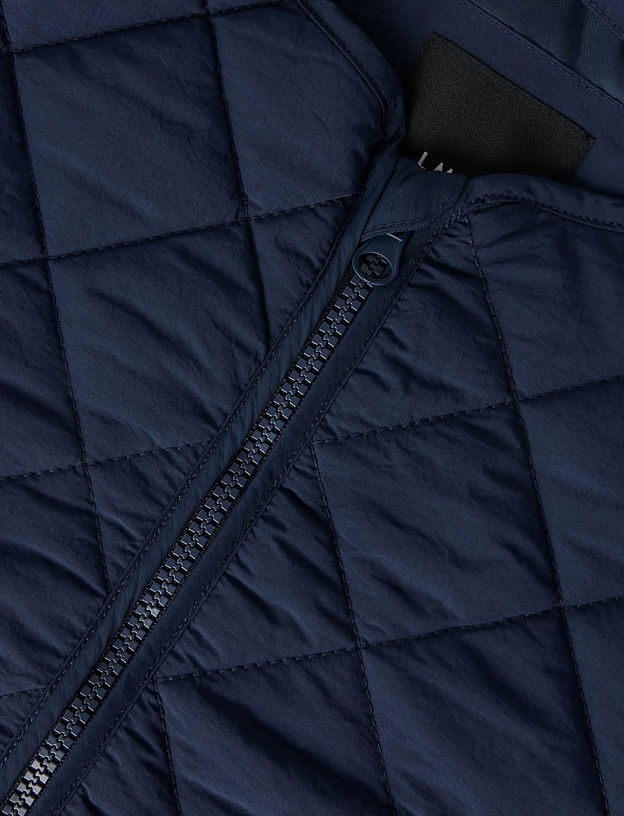 LMTD - NLFMARLA QUILT SHORT JACKET - quiltade jackor - navy blazer - 3