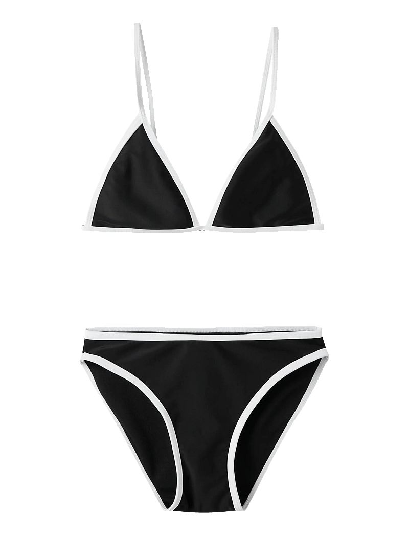 LMTD - NLFZINNIO BIKINI - bikinis - black - 0