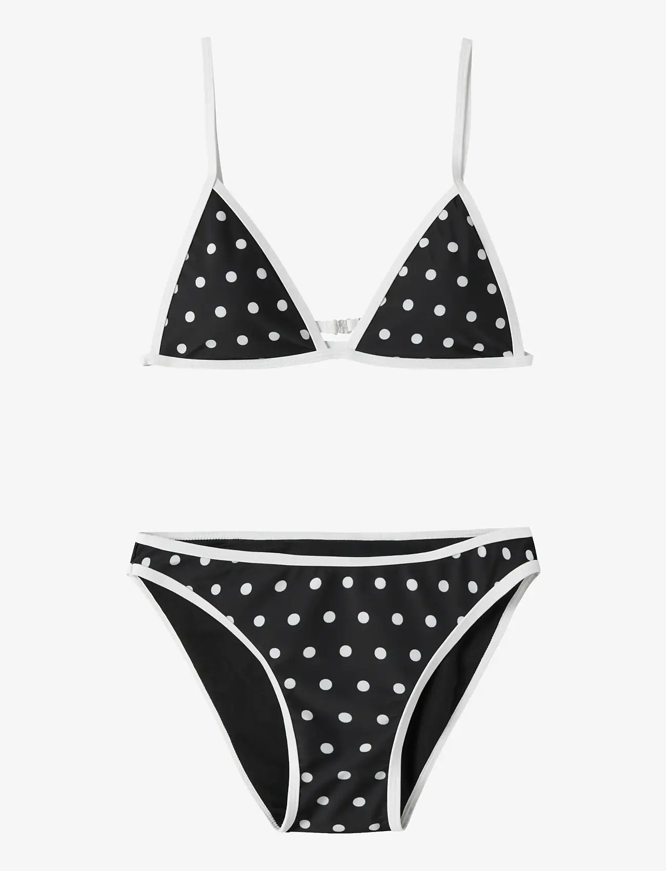 LMTD - NLFZINNIO DOT BIKINI - bikinis - black - 0