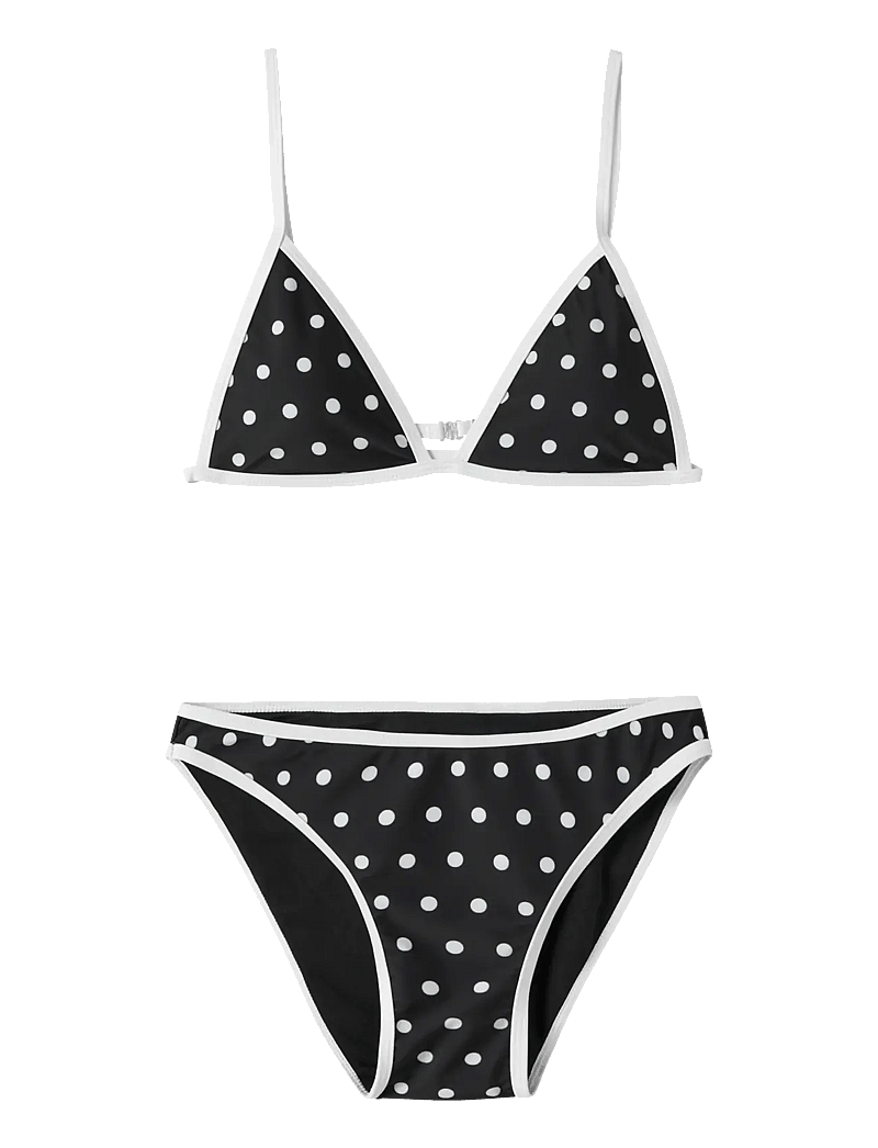 LMTD - NLFZINNIO DOT BIKINI - bikinis - black - 0