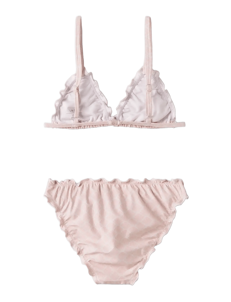 LMTD - NLFZILLO BIKINI - bikinis - crystal pink - 1