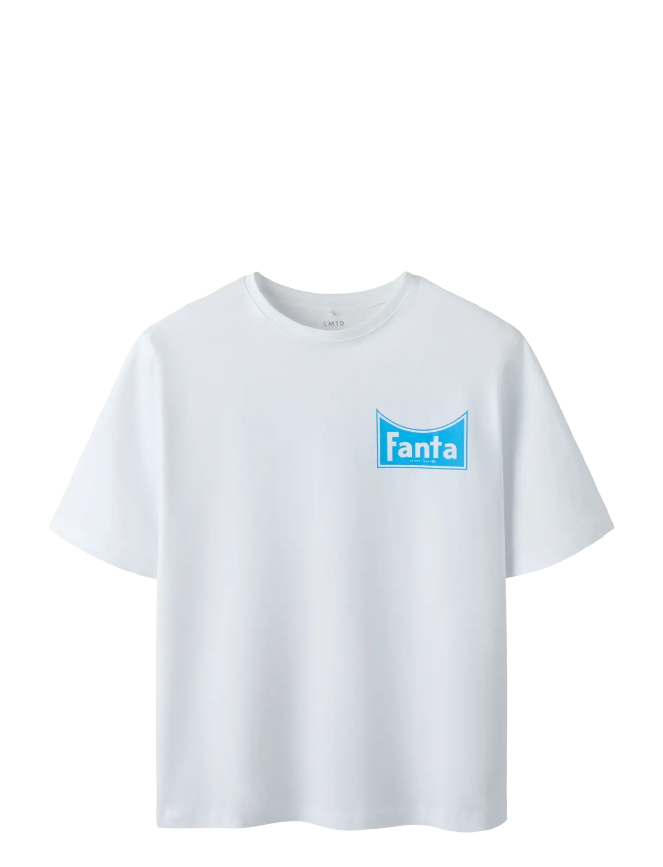 LMTD NLNMADDEN FANTASPRITE SS L TOP BOX BFU - Inspiration - BRIGHT WHITE / white