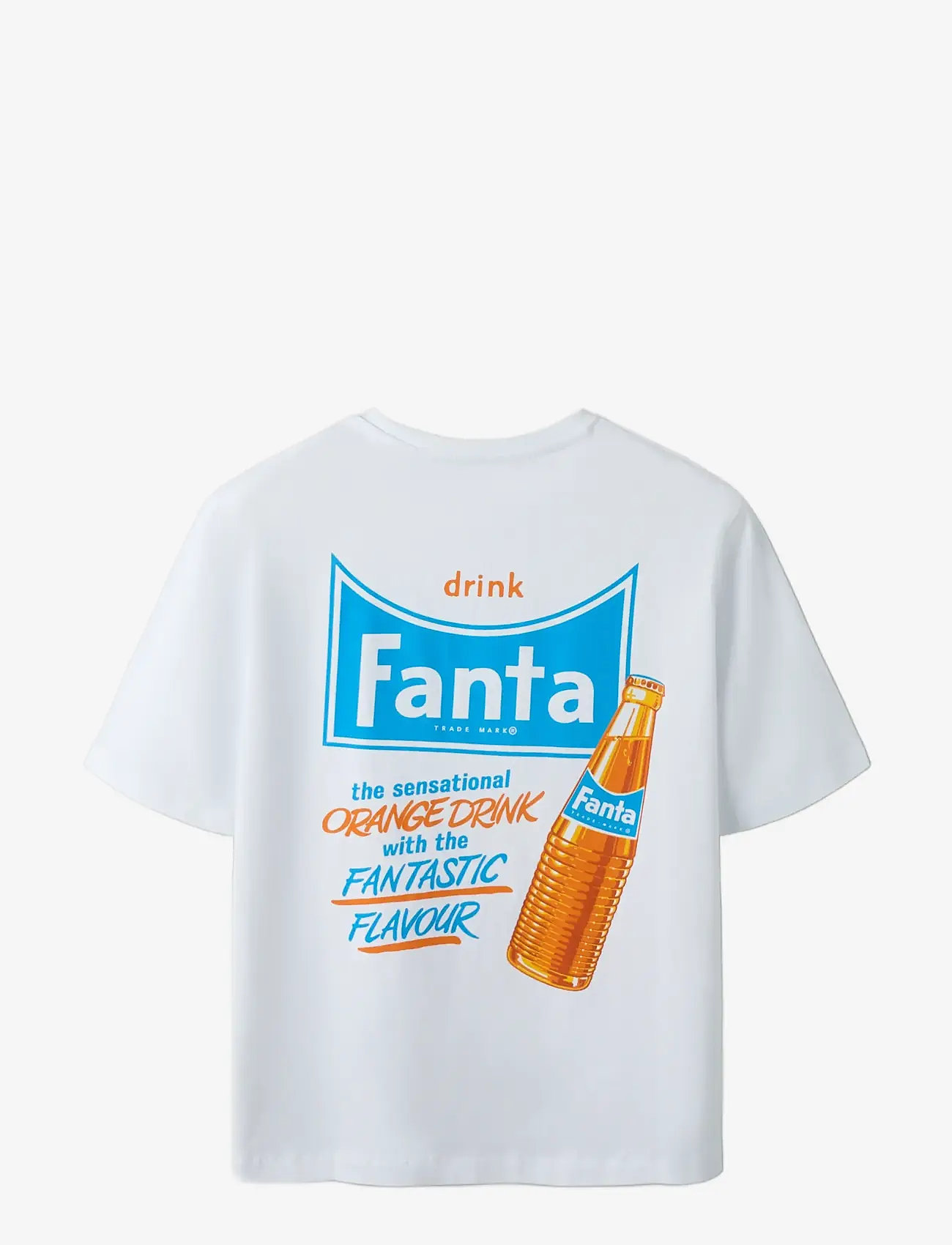 LMTD - NLNMADDEN FANTASPRITE SS L TOP BOX BFU - kortærmede t-shirts - bright white - 1