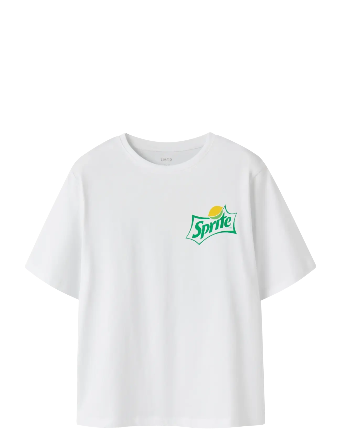 LMTD NLNMADDEN FANTASPRITE SS L TOP BOX BFU - T-shirts - BRIGHT WHITE / white