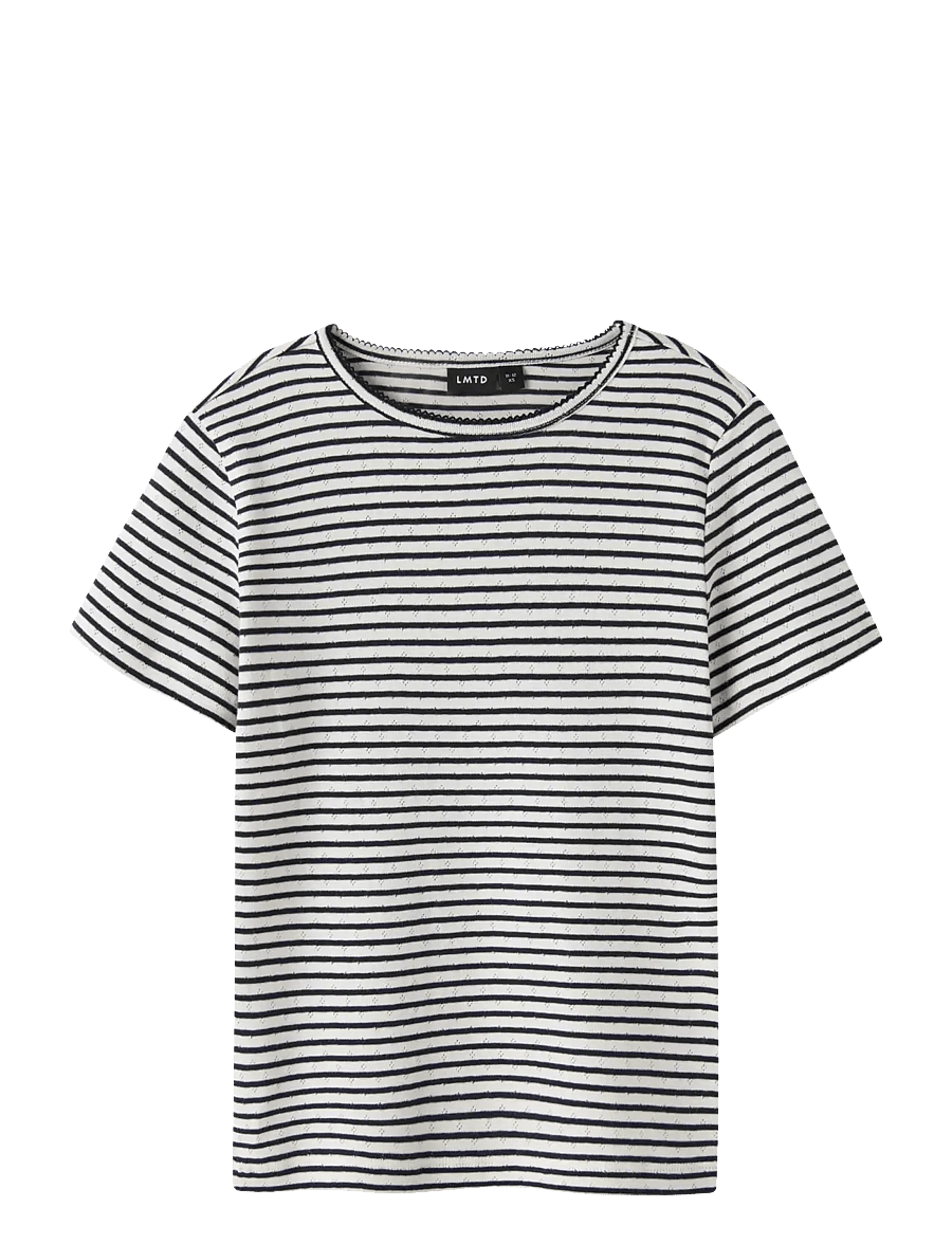 LMTD - NLFSEHER SS SHORT S TOP - kurzärmelige - navy blazer - 0
