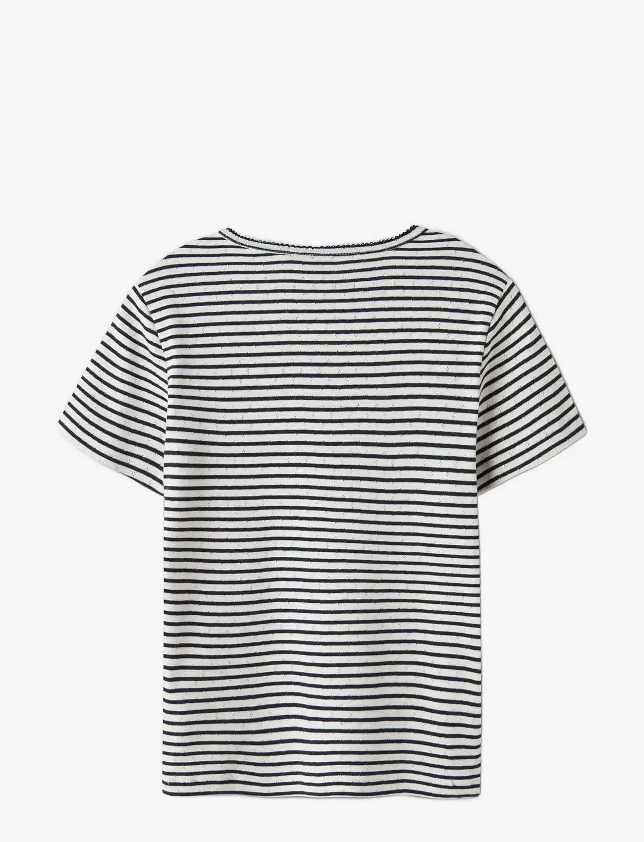 LMTD - NLFSEHER SS SHORT S TOP - kurzärmelige - navy blazer - 1