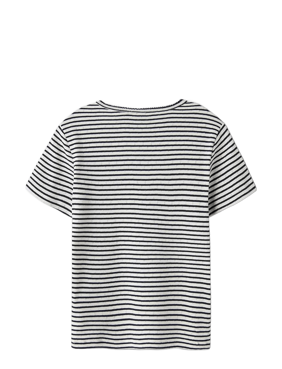 LMTD - NLFSEHER SS SHORT S TOP - kurzärmelige - navy blazer - 1