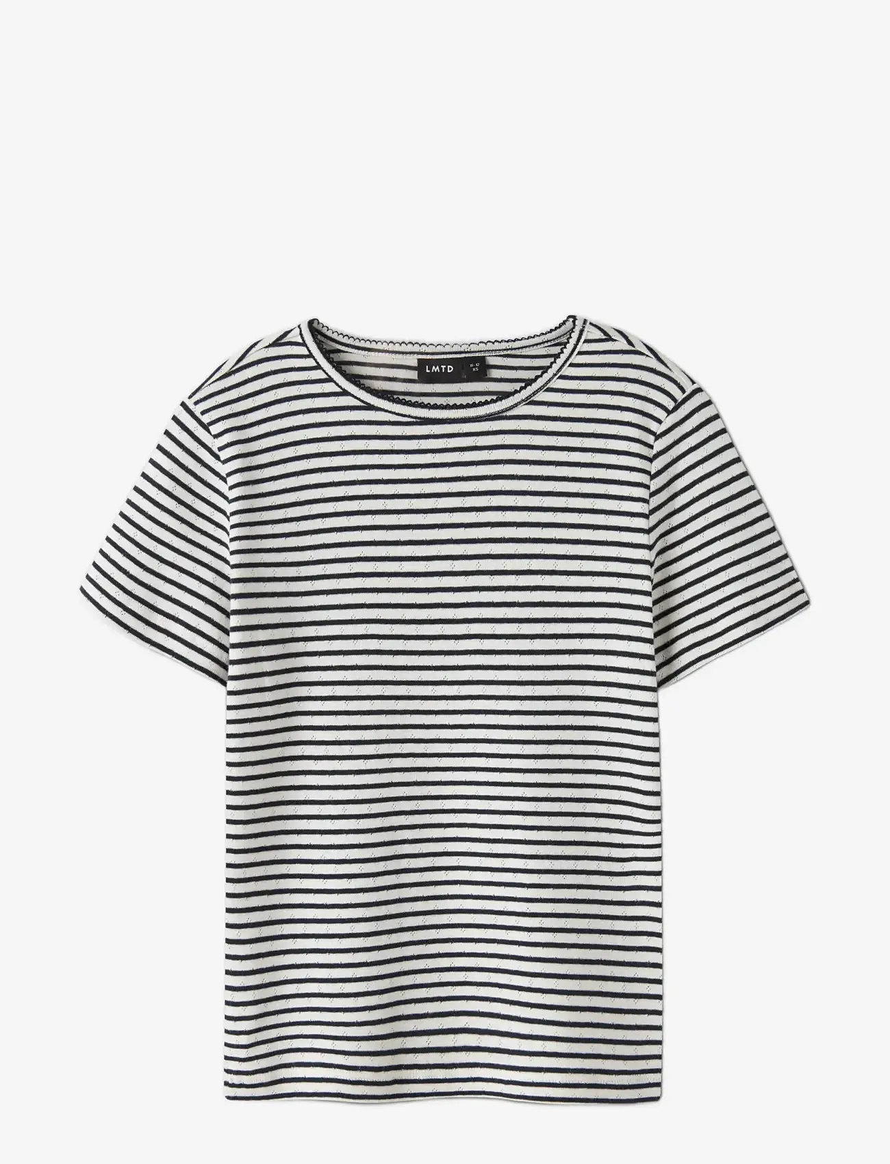 LMTD - NLFSEHER SS SHORT S TOP - kurzärmelige - navy blazer - 2