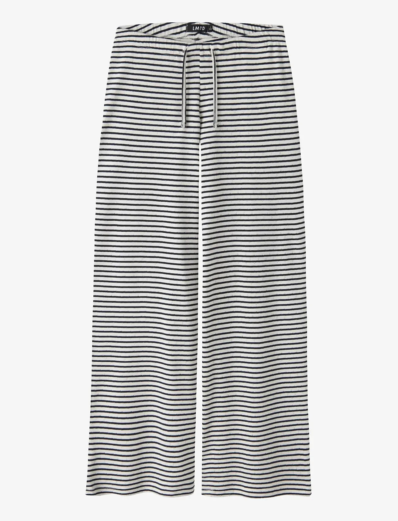 LMTD - NLFSEHER LW WIDE PANT - bukser - navy blazer - 0