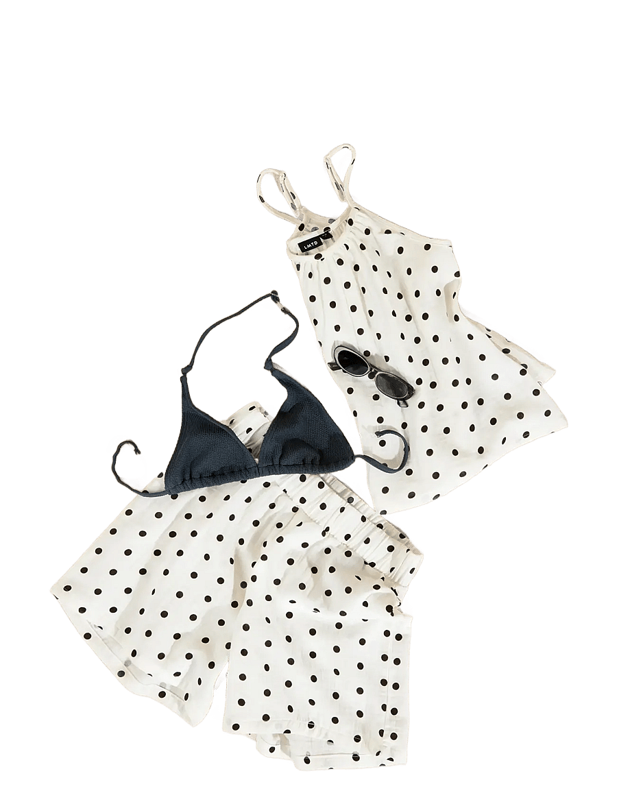 LMTD - NLFLUSSA SHORTS - shorts casual - white alyssum - 2