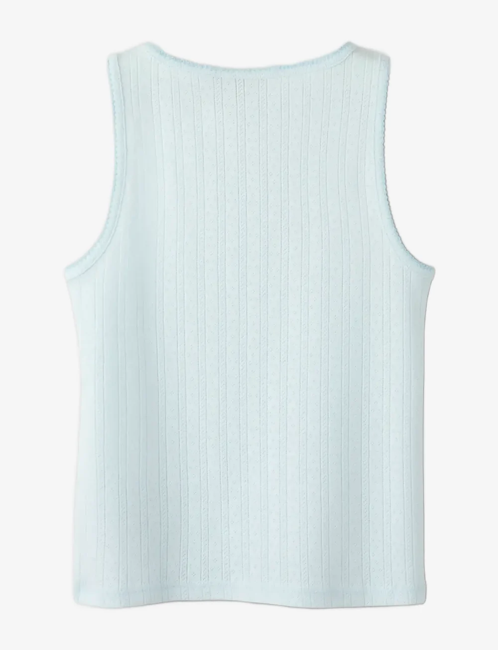 LMTD - NLFLEEDLE TANK SHORT TOP - linnen - ice melt - 1