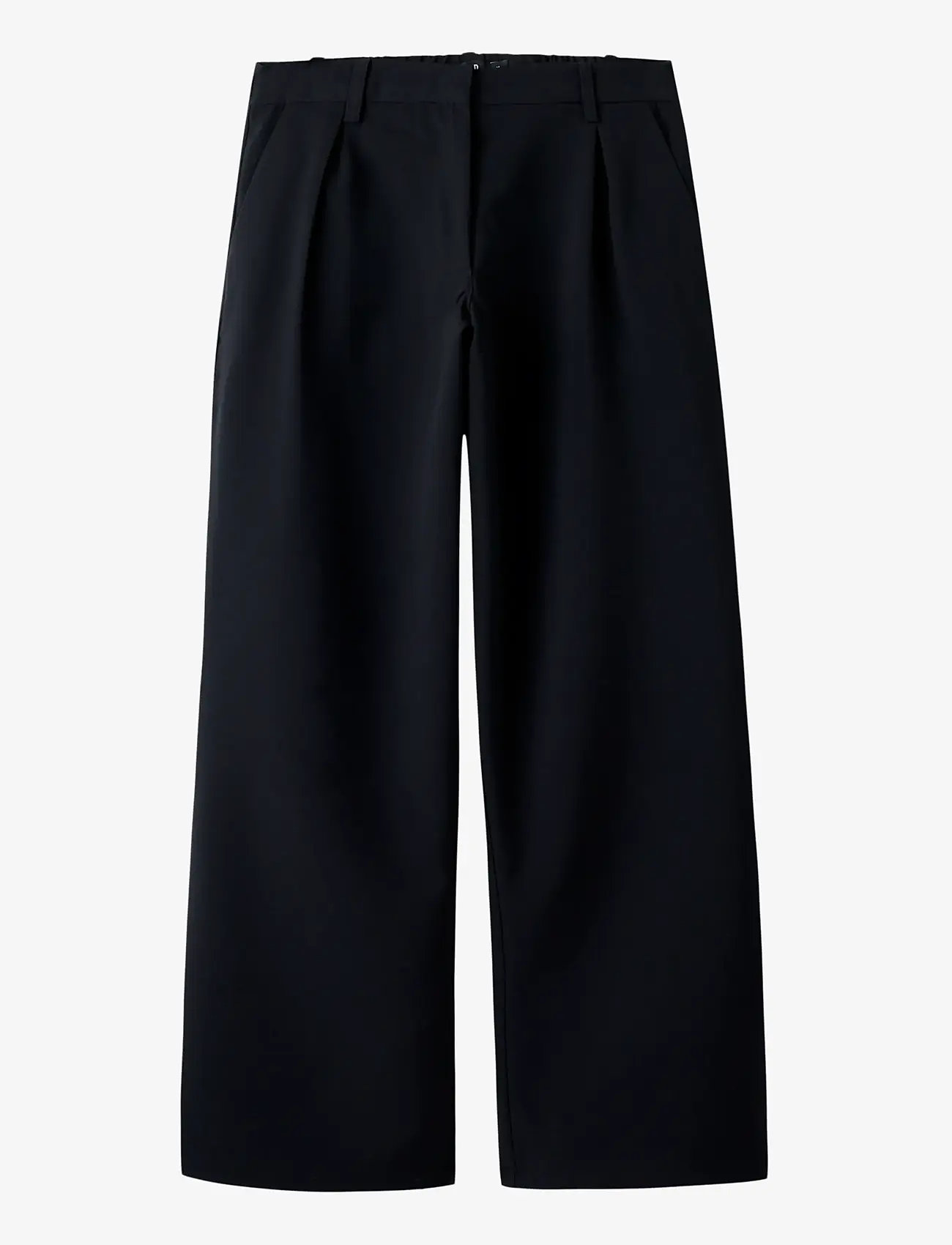 LMTD - NLFLUIS NW PLEAT WIDE PANT - einkaufen nach alter von - black - 1