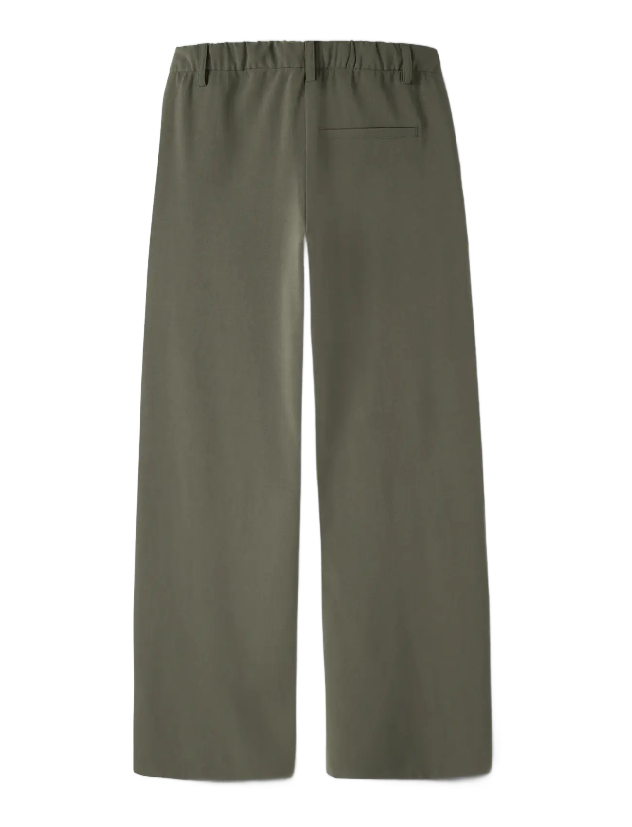 LMTD - NLFLUIS NW PLEAT WIDE PANT - trousers - kalamata - 2
