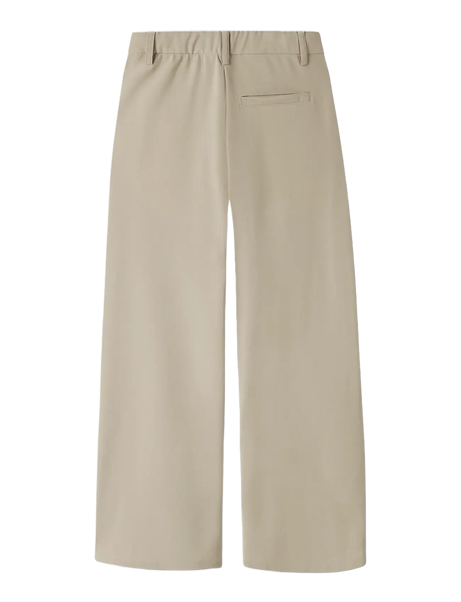 LMTD - NLFLUIS NW PLEAT WIDE PANT - einkaufen nach alter von - white pepper - 2