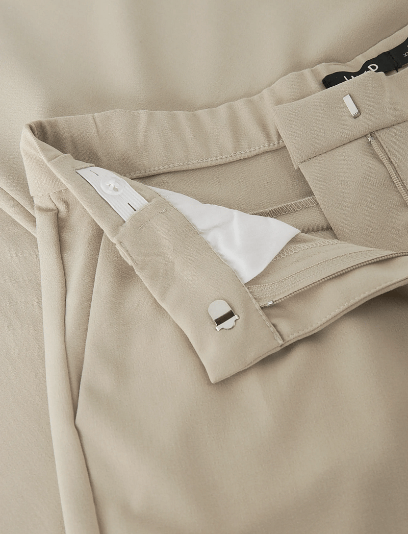 LMTD - NLFLUIS NW PLEAT WIDE PANT - einkaufen nach alter von - white pepper - 3