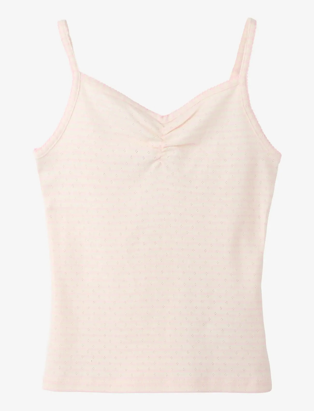 LMTD - NLFSEHER SL SHORT STRAP TOP - Õlapaeltega topid - pink-a-boo - 0