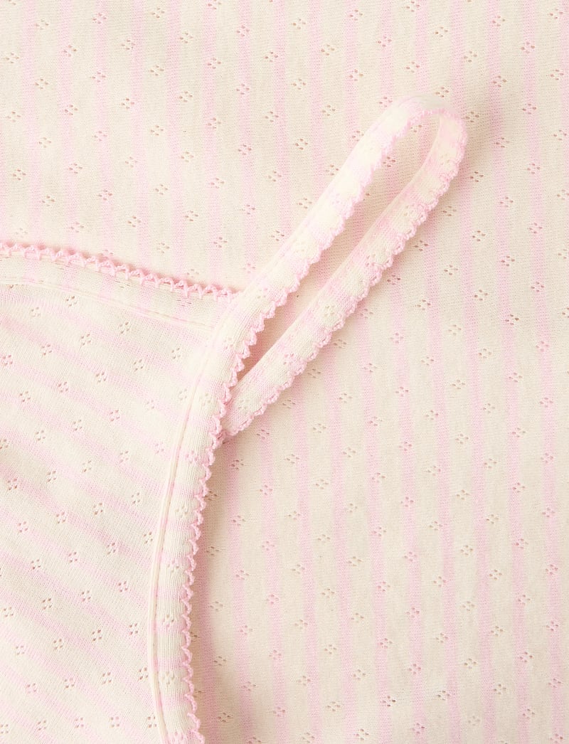 LMTD - NLFSEHER SL SHORT STRAP TOP - Õlapaeltega topid - pink-a-boo - 3