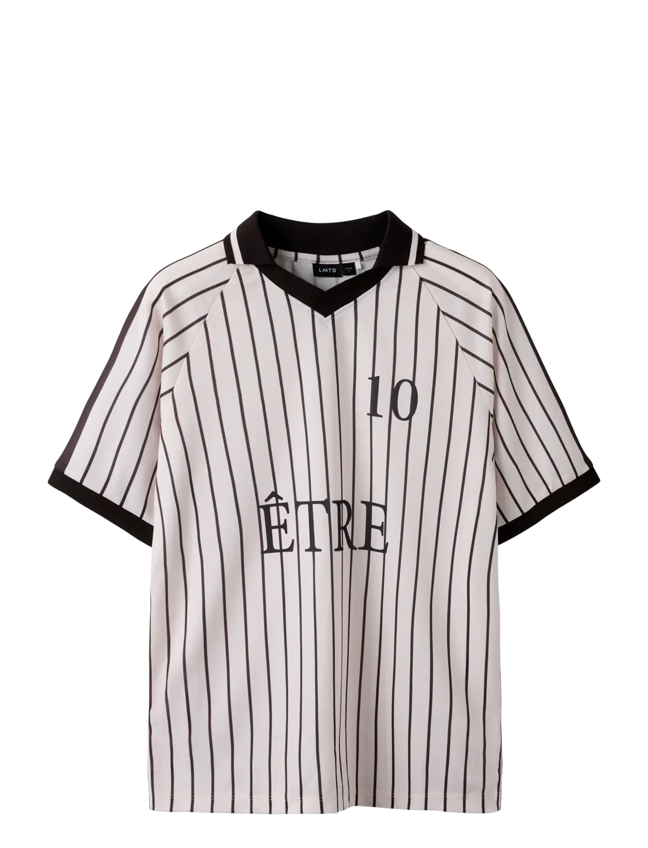 LMTD NLNHACLUB SS FOOTBALL L POLO - T-shirts - PINK MARSHMALLOW / black