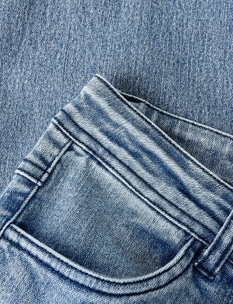 LMTD - NLFRARS DNM LW S FLARED PANT - bootcut jeans - light blue denim - 3