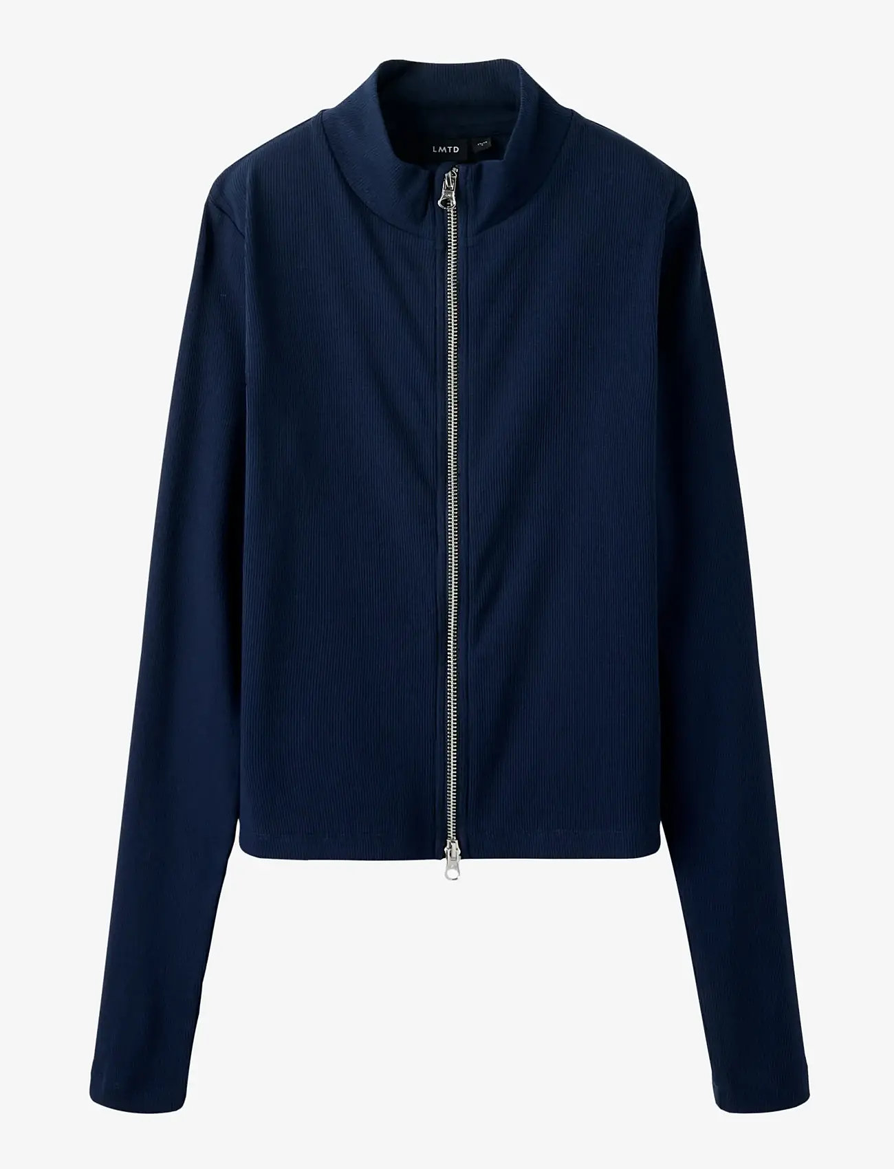 LMTD - NLFHINAJA LS SHORT S ZIP CARDIGAN - cardigans - navy blazer - 0