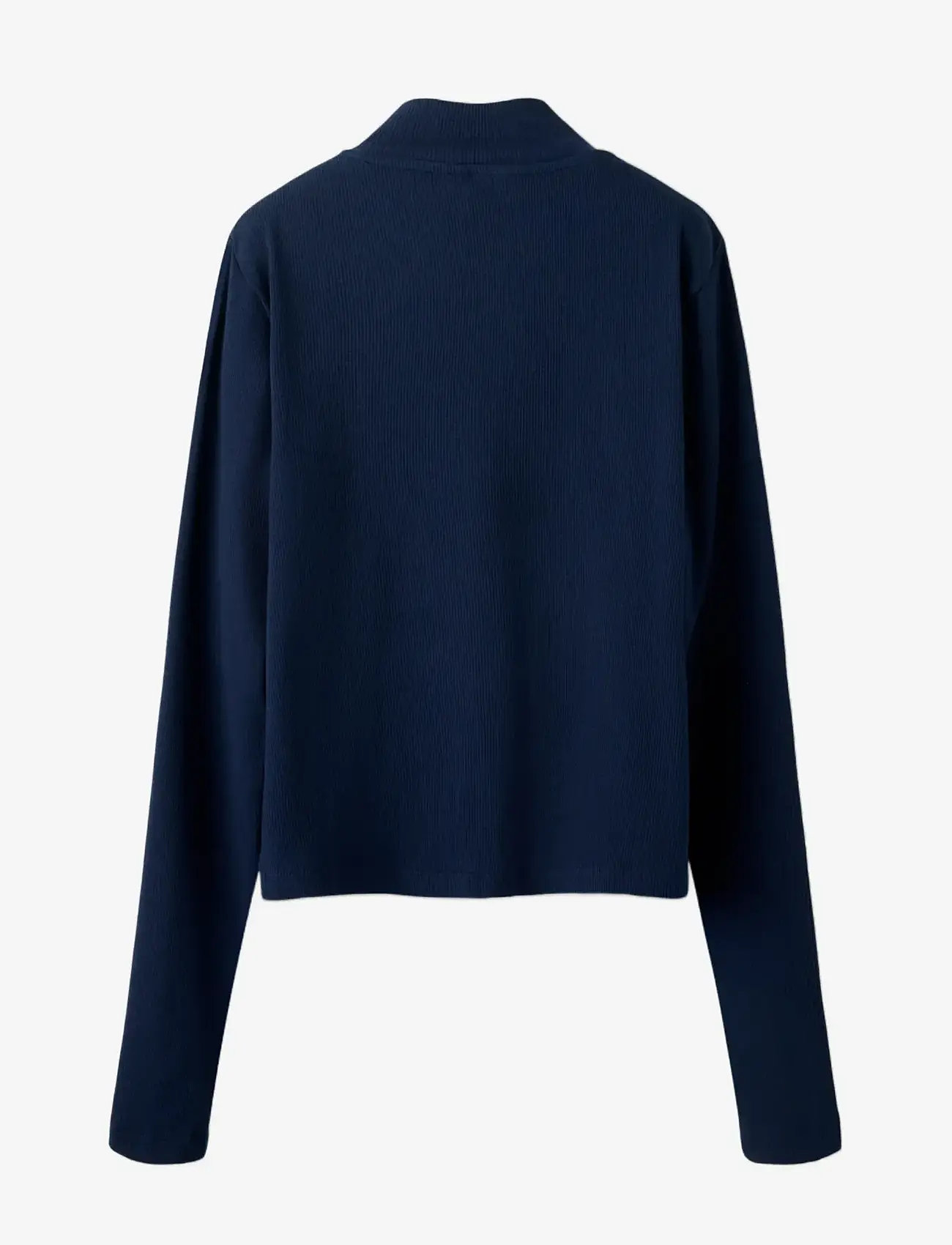 LMTD - NLFHINAJA LS SHORT S ZIP CARDIGAN - cardigans - navy blazer - 1