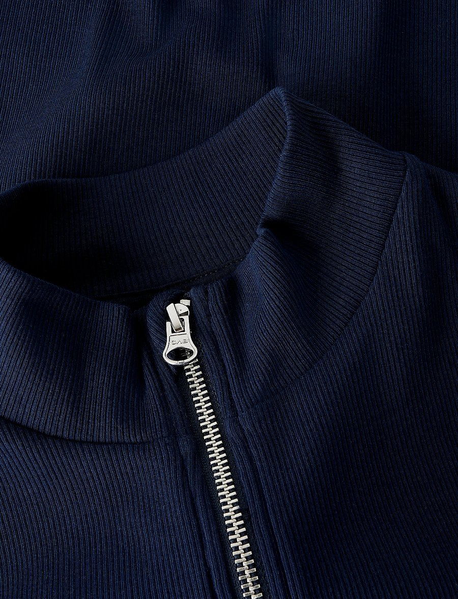 LMTD - NLFHINAJA LS SHORT S ZIP CARDIGAN - cardigans - navy blazer - 3