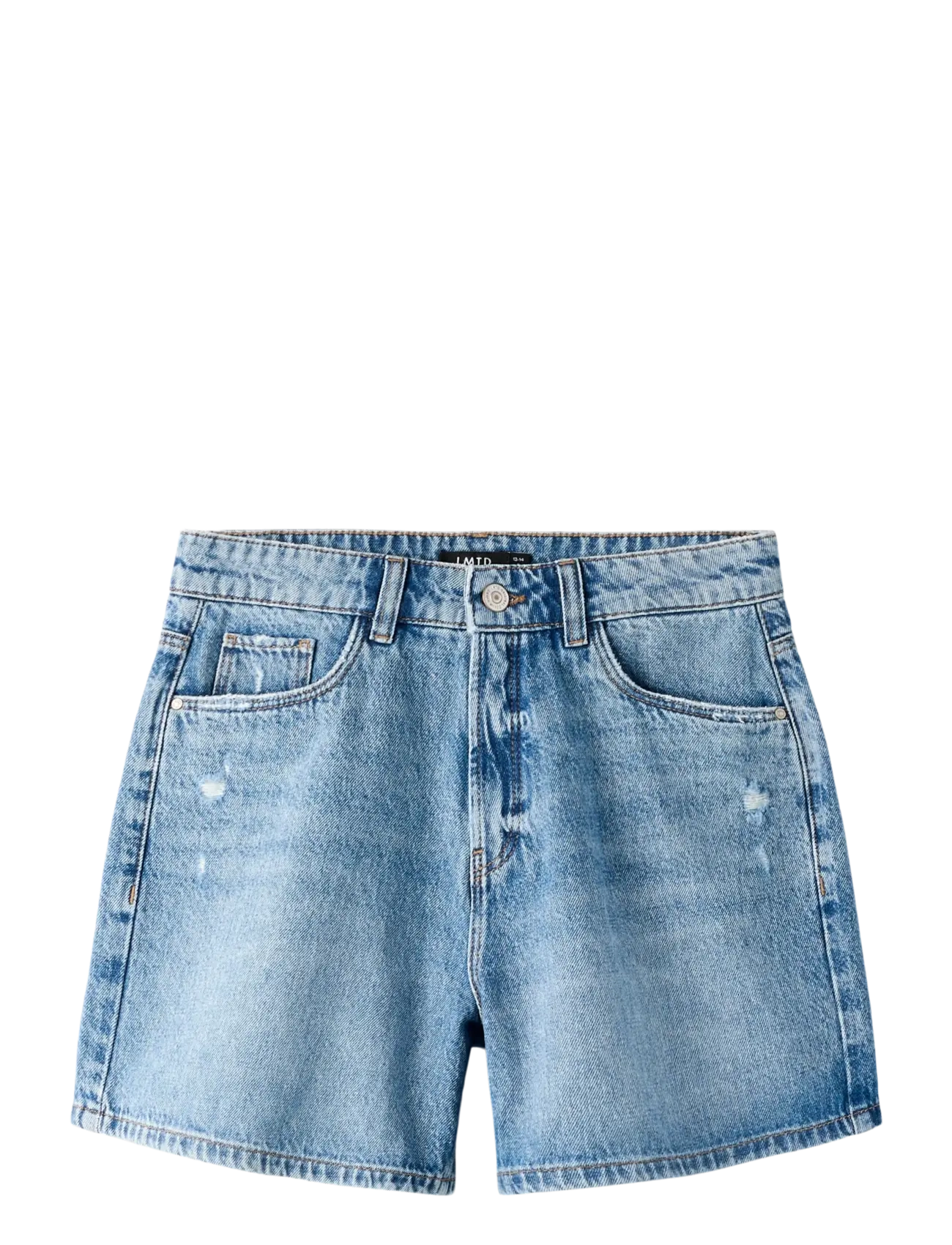 LMTD NLFBIRM DNM NW MOM LC SHORTS NOOS - Schulkleidung - LIGHT BLUE DENIM / blue